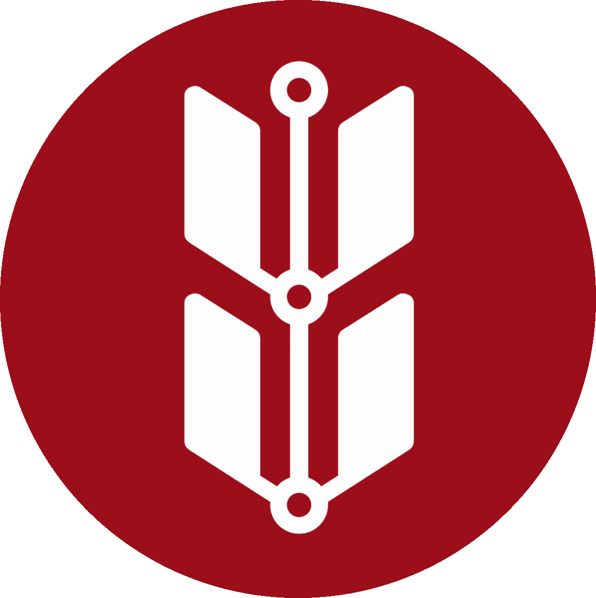 PSA UBC logo showing a simplified olive branch tatreez design